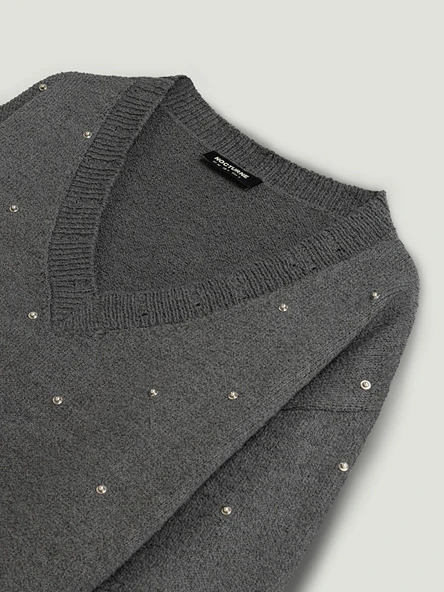 Taş Detaylı Triko Nocturne - 2