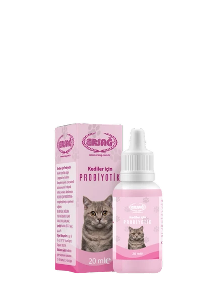 Ersağ KEDİLER İÇİN PROBİYOTİK 20 ML ürün görseli