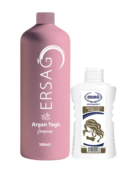 Ersağ APARATLI ARGAN YAĞLI ŞAMPUAN 1000 ML - 1