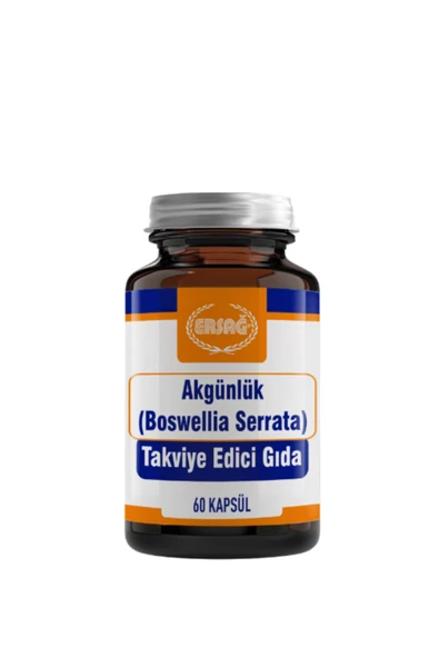 Ersağ Akgünlük Gıda Takviyesi, Boswellia Serrata