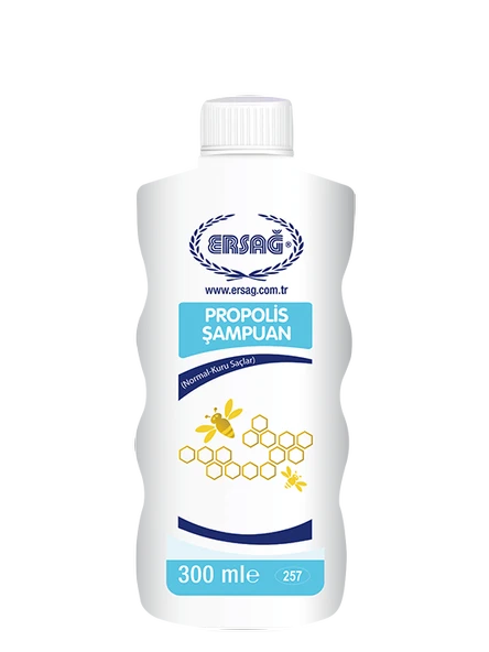 Ersağ PROPOLİSLİ ŞAMPUAN (NORMAL-KURU SAÇLAR) 300 ml - 1