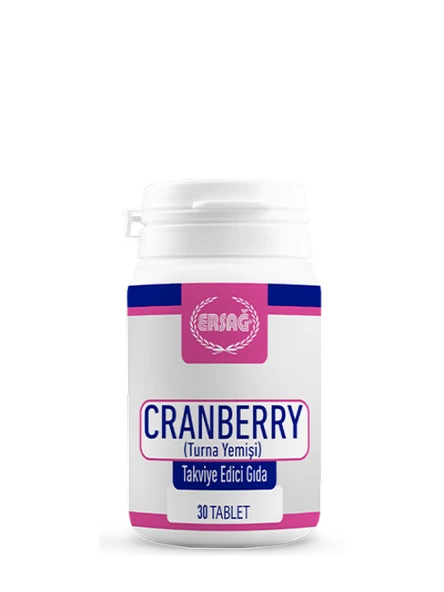 Ersağ CRANBERRY (TURNA YEMİŞİ) TABLET