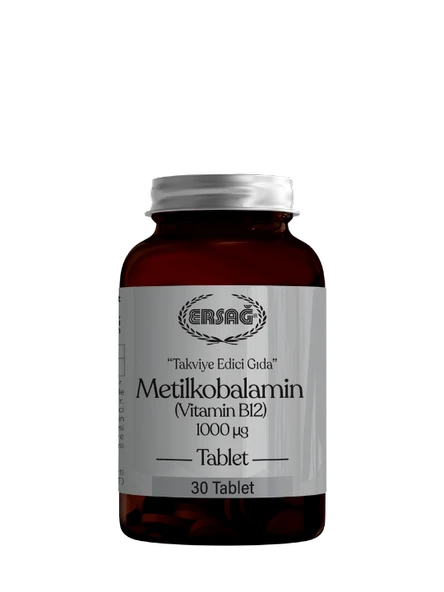 Ersağ METİLKOBALAMİN (VİTAMİN B12 TABLET) - 1