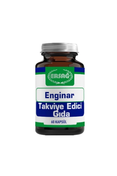 Ersağ Enginar Takviye Edici Gıda 60 Kapsül - Yeni Ambalaj Ve Tarihli Er-say Grup ürün görseli 1