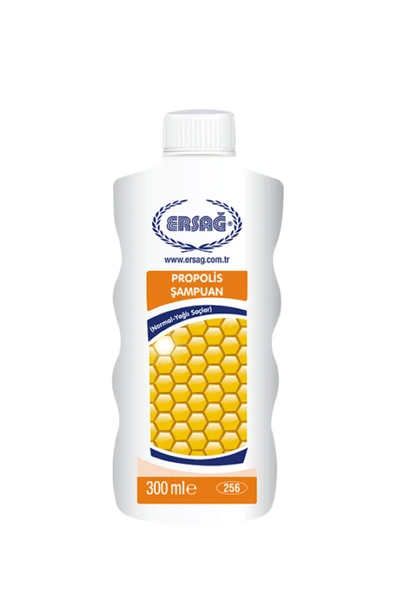 Ersağ Propolisli Şampuan Normal Yağlı Saçlar 300ml Bitkisel 256 ürün görseli 1