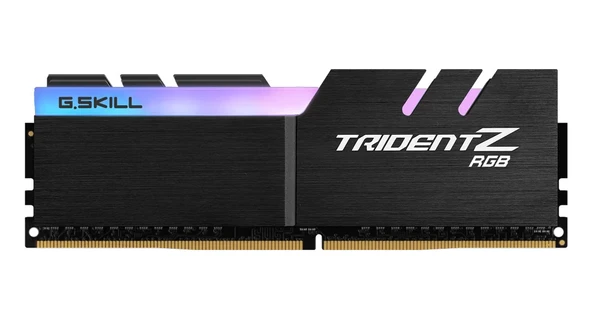 GSKILL TRIDENT Z RGB LED DDR4-3200Mhz CL16 8GB 1X8GB Single 16-18-18-38 1.35V - Resim 2