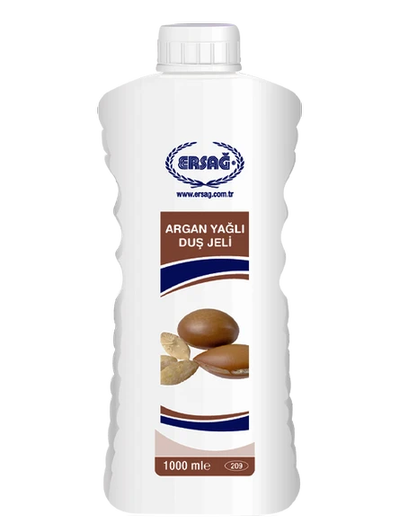 Ersağ ARGAN YAĞLI DUŞ JELİ 1000 ML ürün görseli