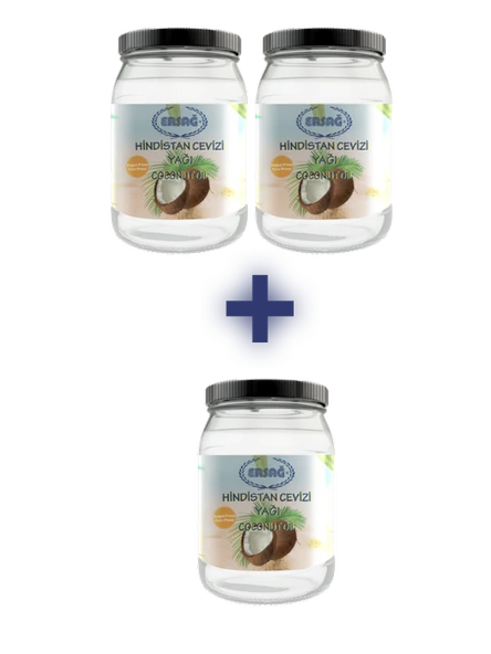 Ersağ HİNDİSTAN CEVİZİ YAĞI 270 GR (2 ALANA 1 HEDİYE)