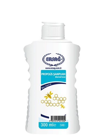 Ersağ BOŞ APARAT PROPOLİS (NORMAL-KURU SAÇLAR) ŞAMPUAN 300 ml - 1