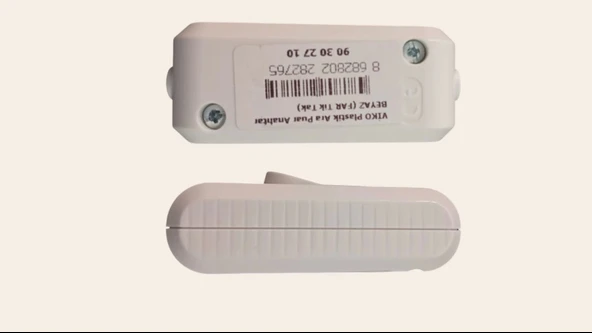 VİKO Plastik Ara Puar Anahtar BEYAZ (FAR Tik Tak) - 2