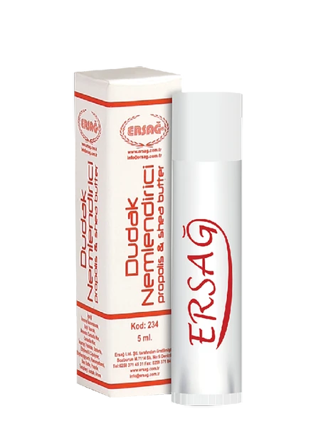 Ersağ DUDAK NEMLENDİRİCİSİ 5 ML