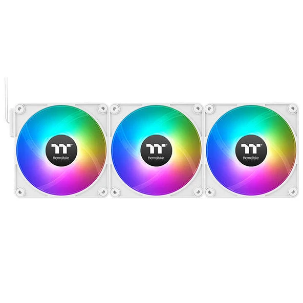 Thermaltake CT140 EX Reserve Beyaz 3x120mm ARGB Manyetik Modüler Fan Kiti CL-F195-PL14SW-A