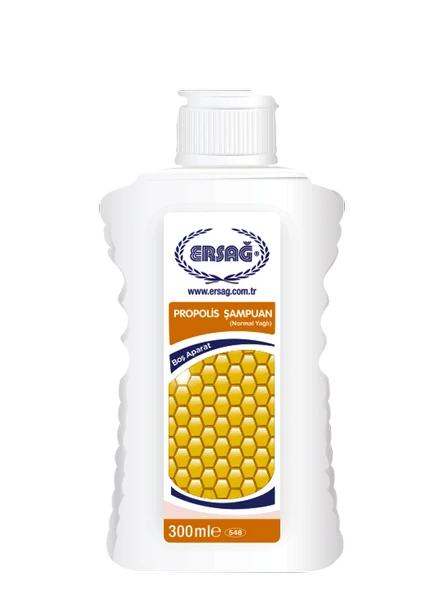 Ersağ BOŞ APARAT PROPOLİS (NORMAL-YAĞLI SAÇLAR) ŞAMPUAN 300 ml - 1