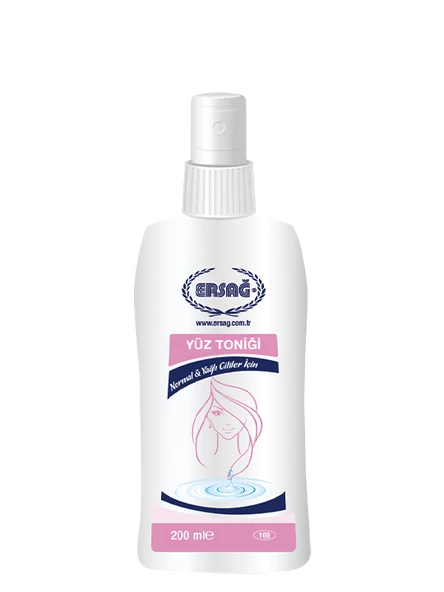 Ersağ YÜZ TONİĞİ (Normal Yağlı Ciltler İçin) 200 ML ürün görseli