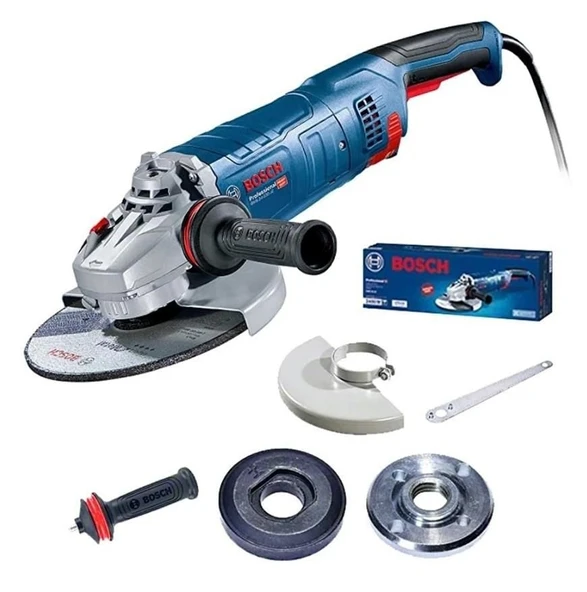 Bosch GWS 24-180 JZ Büyük Taşlama 180 mm 2400 Watt ürün görseli