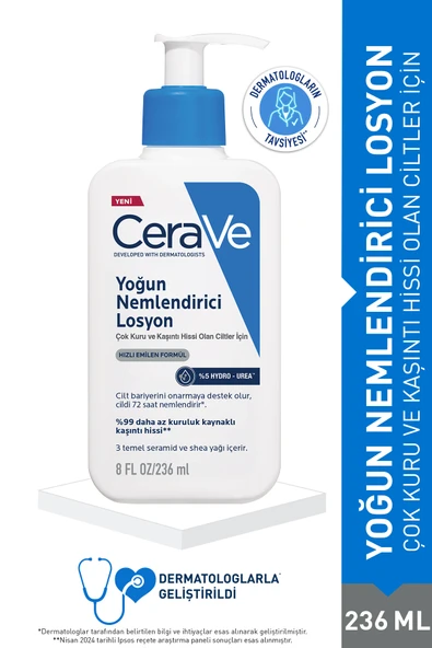 CeraVe  Intensive Moisturising Lotion Yoğun Nemlendirici Losyon 236 ml - 1