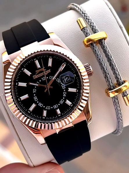 Slazenger İtalyan Bileklik Setli 2 Yıl Garantili Suya Dayanıklı VS.BLKT.0567 ürün görseli