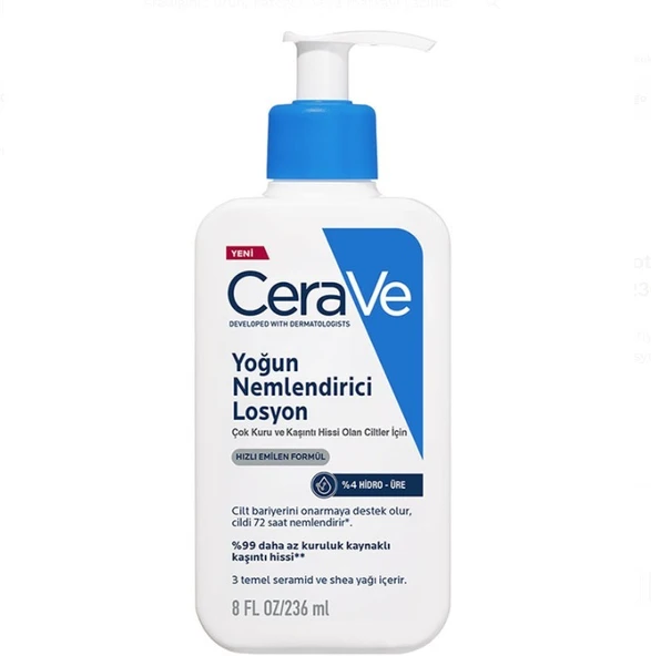 CeraVe  Intensive Moisturising Lotion Yoğun Nemlendirici Losyon 236 ml - 9
