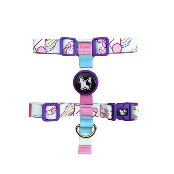Dogness H-tip Unicorn Blue L Orta-Büyük Irk Köpek Göğüs Tasması (Göğüs 48 cm x 75 cm) ürün görseli