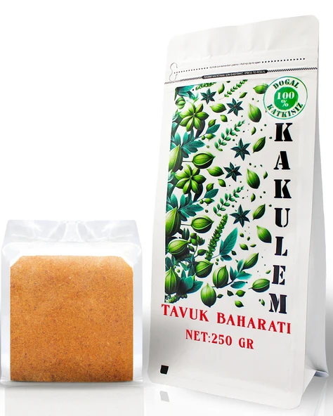 Kakulem SERTİFİKALI 250 GR Mangallık Karışık Tavuk Baharatı Tavuk Harcı