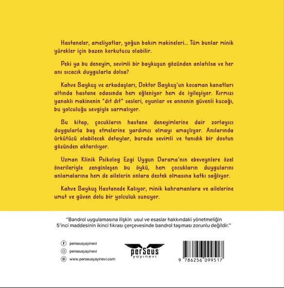 Kahve Baykuş Hastanede Kalıyor - Handan Sena ÖZER - Perseus Yayınevi - 2