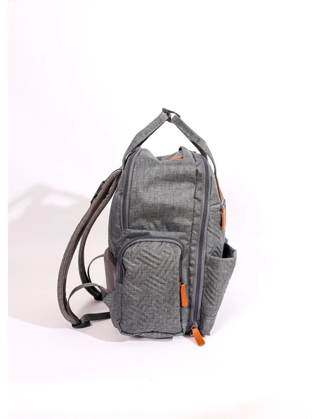 Remuse Unisex Sırt Çantası Gri - Resim 3