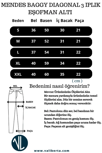 Mendes Baggy Kalıp Diagonal 3 İplik Kumaş Erkek Eşofman Altı Pantolon - Mineral Gri - Resim 8