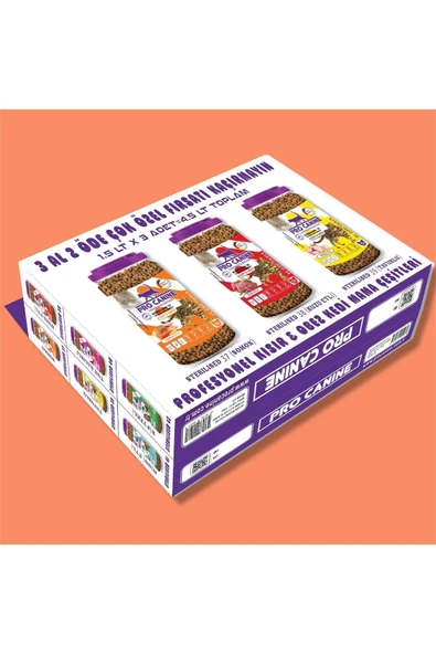 PROFESYONEL KISIR & OBEZ KEDİ MAMASI 1,5 LT X 3 ADET =4,5 LT TOPLAM - Resim 3