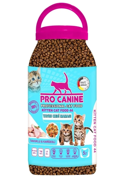 Professional Tavuklu & Karidesli Kitten Kedi Maması 5 Lt - 2