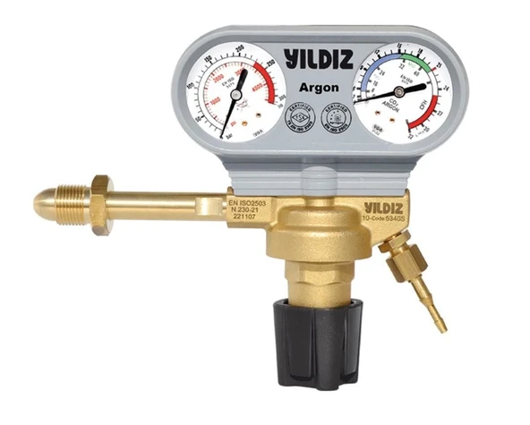 Ennalbur Yıldız 5340S Argon Basınç Düşürücü ürün görseli