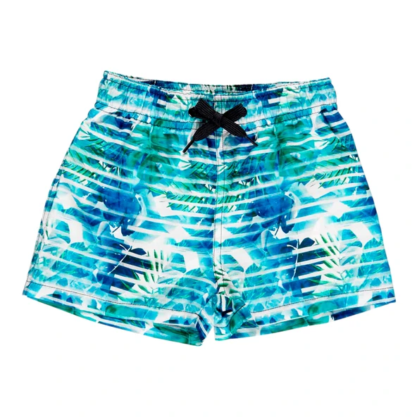 Yaprak Desenli Erkek Çocuk Şort ürün görseli 1