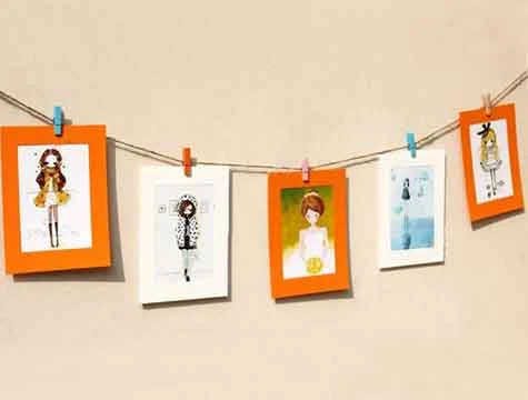 Renkli Mini Ahşap Mandal (100 Adet) - Resim 4