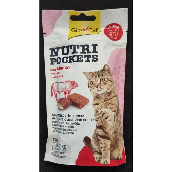 Nutripockets Kedi Ödülü Biftek Malt 60Gr - 2