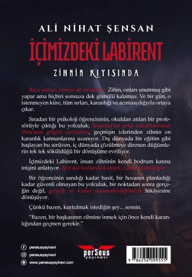 İçimizdeki Labirent 1 – Zihnin Kıyısında - Ali Nihat Sensan - Perseus Yayınevi - Resim 2