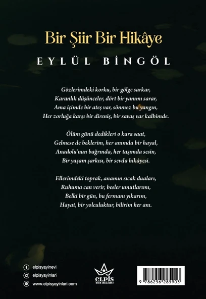 Bir Şiir Bir Hikâye - Eylül Bingöl - Elpis Yayınları - Resim 2