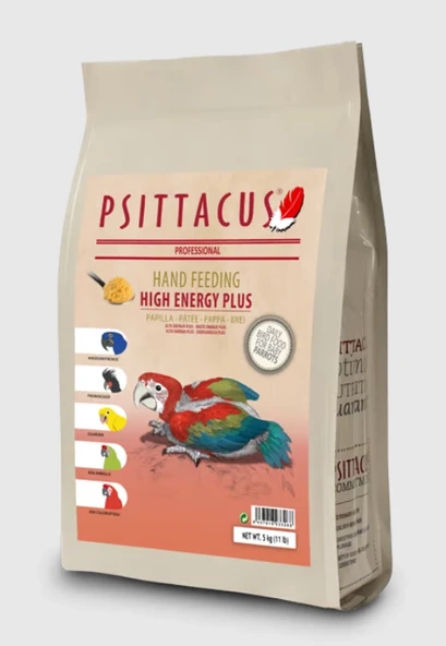 PSİTTACUS HIGH ENERGY PLUS HAND FEEDING 5kg