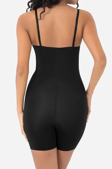 Kadın İki Beden İncelten Atlet Korse Göğüs Göbek Bel Toparlayıcı Sıkılaştırıcı Şekillendirici Korse - Resim 5