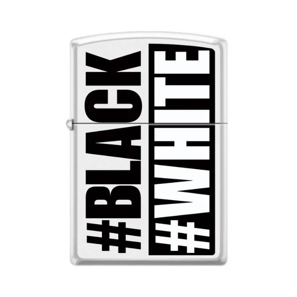 Zippo Black-White 214 (2-2) Çakmak ürün görseli
