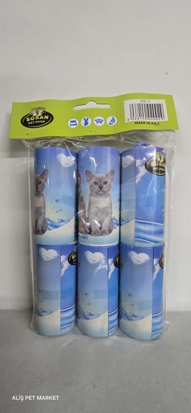 ALİŞ PET Tüy Toplayıcı Yedek Rulo 6 Adet