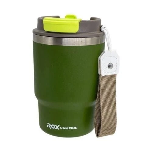 Rox Camping 0194 Pipetli Kahve Termosu 0.48 Lt - Yeşil - 2