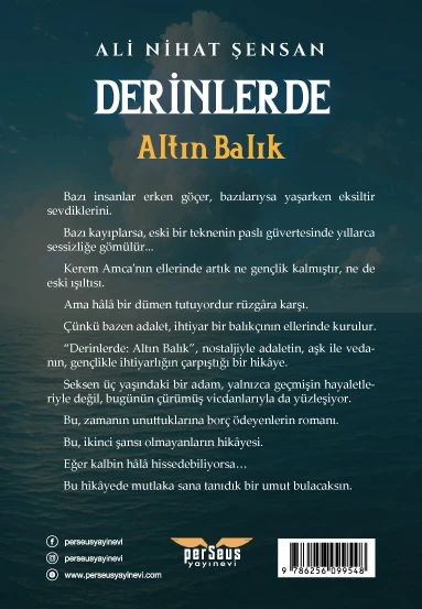 Derinlerde – Altın Balık - Ali Nihat Sensan - Perseus Yayınevi - Resim 2