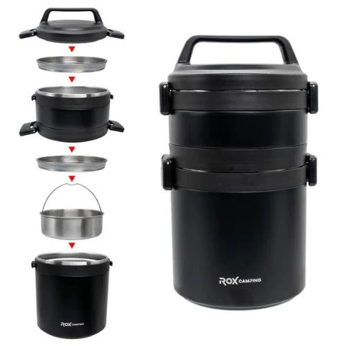 Rox Camping 2.2 LT Yemek Termosu - Resim 2