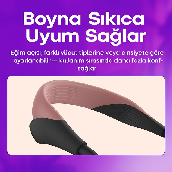 Manyetik Silikon Boyun Telefon Tutucu  Eller Serbest, Ayarlanabilir ve Rahat Kullanım - 5