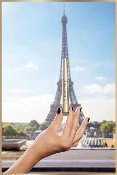 L'Oreal Paris Telescopic Gold Maskara - Siyah - 7