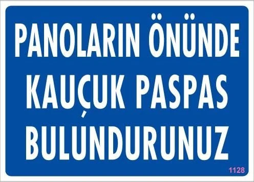 Elektrik Panosu Levhası 25x35 KOD:1128 - 1