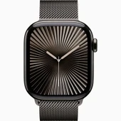 Apple Watch Series 10 GPS + Cellular 42mm Arduvaz Titanyum Kasa ve Arduvaz Milano Loop Kordon Akıllı Saat - 4