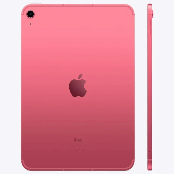 iPad 10. Nesil Wi-Fi + Cellular 256 GB 10.9" MQ6W3TU/A Pembe Tablet - 5