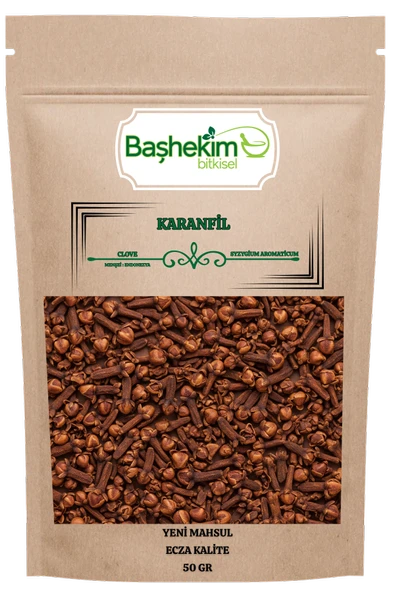 Karanfil Tane İri Başlı Yeni Mahsul Ecza Kalite Şifahen Kullanıma Uygun Seçilmiş 50 Gr ürün görseli