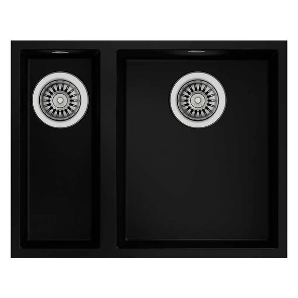 TEKA EVİYE SQUARE 2B 560 W/OVF BLACK - 1