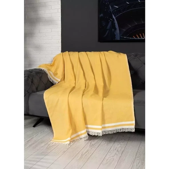 Alinda Pamuklu Kaymaz Terletmez Koltuk Örtüsü (170x230) - Resim 4